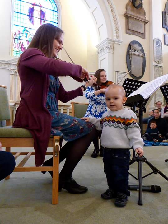 quartet violinist sarah loveridge